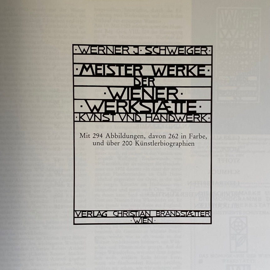 Pestil Books for Vitruta - Meister Werke der Wiener Werkstaette - vitruta