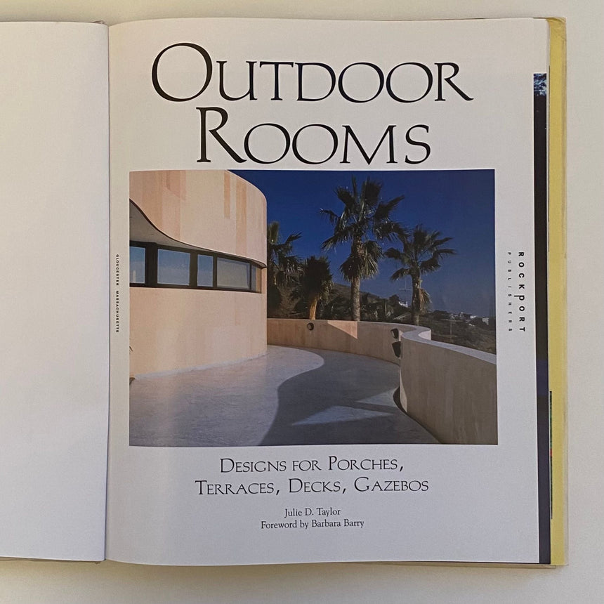 Pestil Books for Vitruta - Outdoor Rooms: Designs for Porches, Terraces, Decks, Gazebos - Vitruta