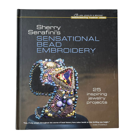 Pestil Books for Vitruta - Sherry Serafinis Sensational Bead Embroidery 25 Inspiring Jewelry Projects - vitruta