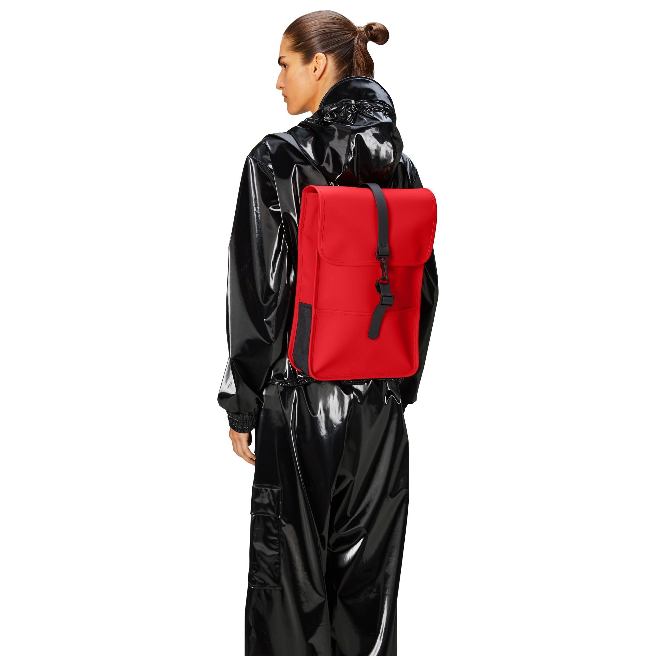 Trail Rolltop Backpack Black | Rains | Watch Wear