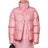 Rains Boxy Puffer Jacket Pink Sky