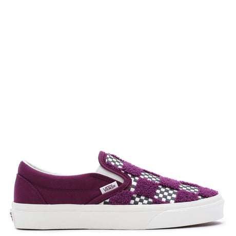 Vans - Tufted Check Classic Slip-On Kadın Sneaker - Vitruta