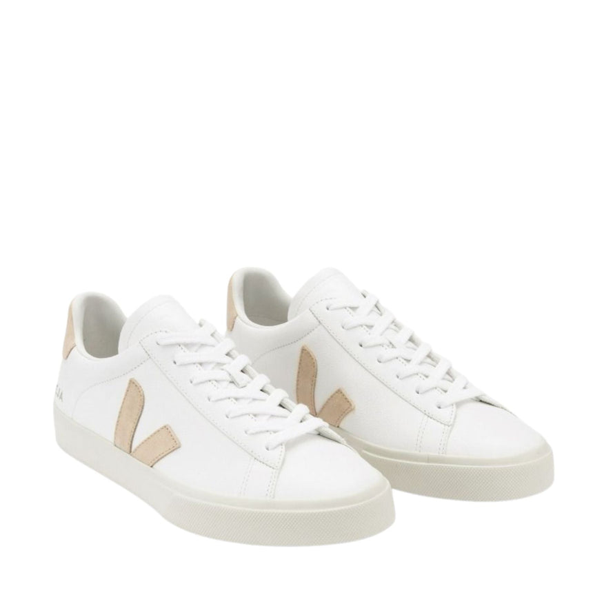 VEJA Campo Chromefree Leather Kadın Sneaker White/Almond