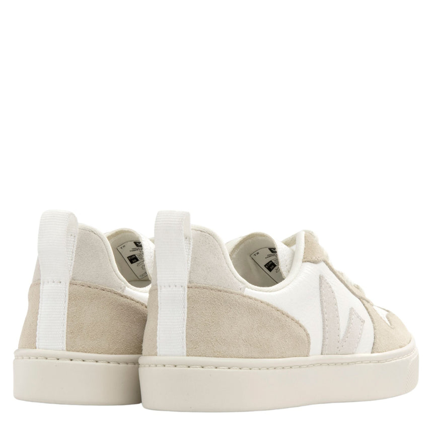 VEJA - Small V-10 Laces Chromefree Leather Çocuk Sneaker - vitruta