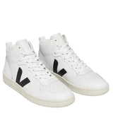 VEJA V - 15 Leather Erkek Sneaker Extra White/Black