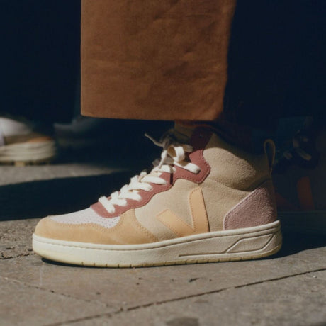 VEJA V - 15 Suede Kadın Sneaker Multico/Peach
